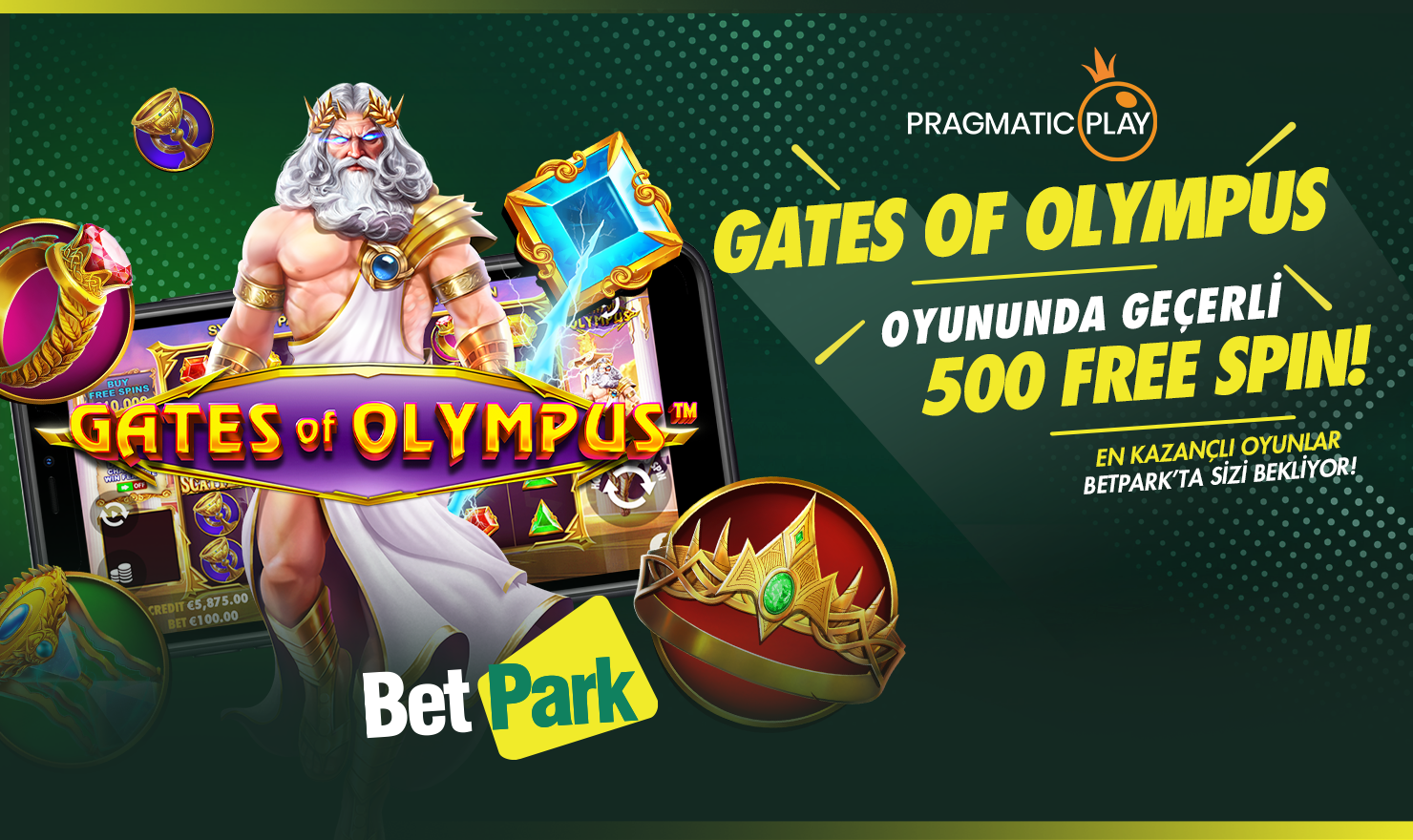 500 Gates Of Olympus FreeSpin